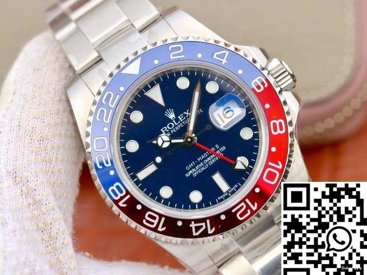 Factory 126710BLRO EW Rolex Dial II Blue Master GMT 0111
